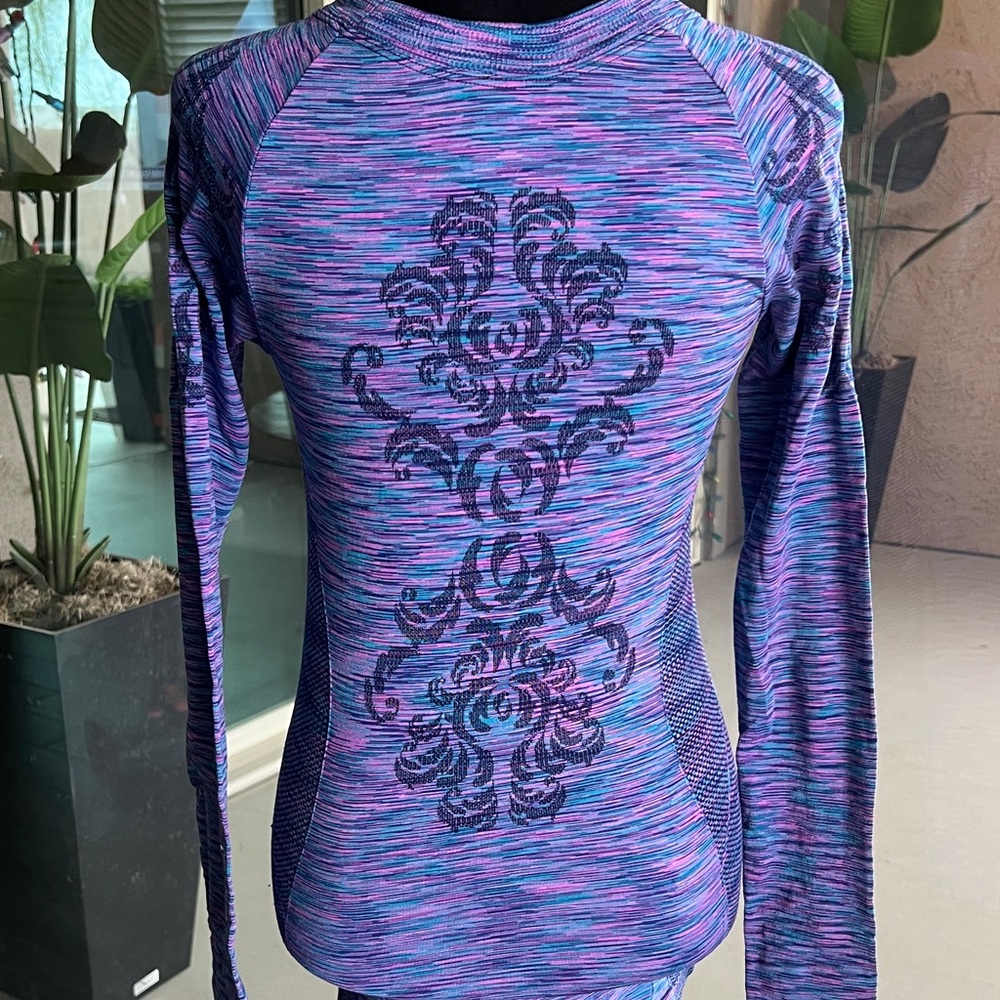 Climawear Women's Multicolor Long Sleeve Top SZ Small